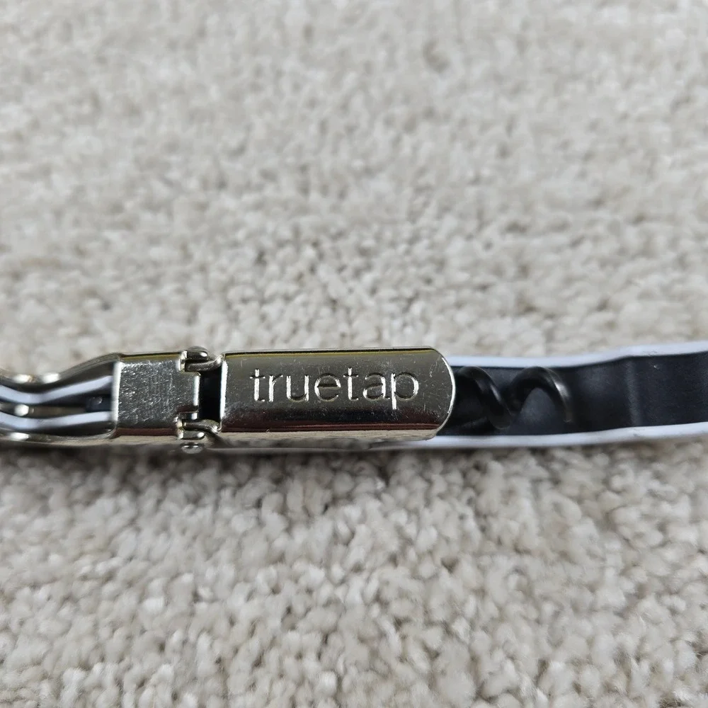 Truetap Wine Opener White Blindfold Waiters Corkscrew‎ Double Hinge Foil Cutter